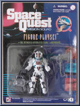 Astronaut (with Flag) from Space Quest Mission Squad - Basic Series manufactured by Chap Mei [Front]