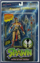 Angela (Red / Silver) from Spawn - Collectors Club Exclusives manufactured by McFarlane [Front]