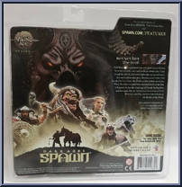 Berserker from Spawn - Series 22 - Viking Age manufactured by McFarlane [Back]