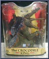 Crocodile King from Spawn - Series 33 - Age of Pharaohs manufactured by McFarlane [Front]