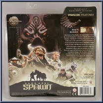 Dark Raider from Spawn - Series 22 - Viking Age manufactured by McFarlane [Back]