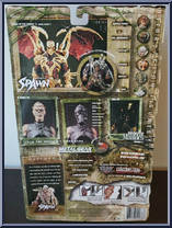 Hatchet from Spawn - Series 13 - Curse of the Spawn manufactured by McFarlane [Back]