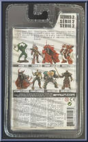 Samurai Spawn from Spawn - Trading Figures - Series 2 manufactured by McFarlane [Back]
