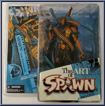 Spawn (Issue 7 Cover Art) from Spawn - Collectors Club Exclusives manufactured by McFarlane [Front]