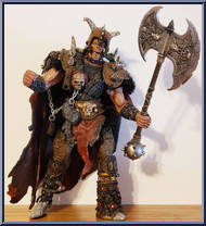 Spawn the Bloodaxe from Spawn - Series 22 - Viking Age manufactured by McFarlane [Loose]