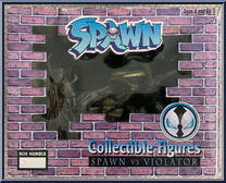 Spawn vs Violator (Pewter) from Spawn - Collectors Club Exclusives manufactured by McFarlane [Front]