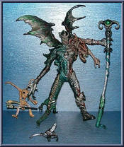 Spellcaster from Spawn - Series 11 - Dark Ages Spawn manufactured by McFarlane [Loose]