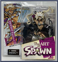 Tiffany 3 (Issue 45 Art)  from Spawn - Series 26 - The Art of Spawn manufactured by McFarlane [Front]