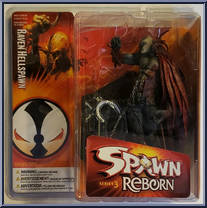 Raven Hellspawn from Spawn Reborn - Series 3 manufactured by McFarlane [Front]