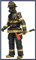 Structural Firefighter from Special Forces - Emergency - Basic Series manufactured by Plan-B Toys [Loose]