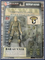 Bar Gunner from Special Forces - World War II - Mission 2 manufactured by Plan-B Toys [Front]