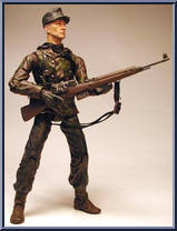 Waffen SS Sniper from Special Forces - World War II - Mission 1 manufactured by Plan-B Toys [Loose]