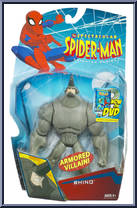 Rhino (Armored Villain) from Spectacular Spider-Man (Animated) - Basic Series manufactured by Hasbro [Front]