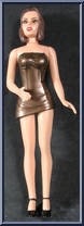 Posh Spice (Brown Dress) from Spice Girls (ToyMax) - Basic Series manufactured by Toymax [Loose]