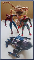 3-Pack (Spider-Man / Sky Sled / Phage) from Spider-Man (2000) - Multi-Packs manufactured by Toy Biz [Loose]