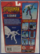 Lizard [Reissue] from Spider-Man (2000) - Series 12 manufactured by Toy Biz [Back]