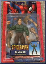 Sandman from Spider-Man (2000) - Series 12 manufactured by Toy Biz [Front]