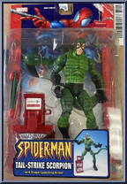 Scorpion (Tail-Strike) from Spider-Man (2000) - Series 11 manufactured by Toy Biz [Front]