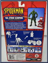 Scorpion (Tail-Strike) from Spider-Man (2000) - Series 14 manufactured by Toy Biz [Back]