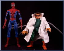 Spider-Man vs Doctor Octopus from Spider-Man (2000) - Classic Clashes manufactured by Toy Biz [Loose]