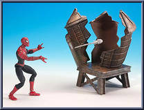 Spider-Man (Twist N' Shoot) from Spider-Man 2 - Movie - Series 1 manufactured by Toy Biz [Loose]