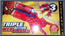 Triple Action Web Blaster from Spider-Man 2 - Movie - Role Playing manufactured by Toy Biz [Front]