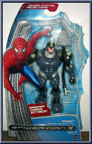Rhino (Smashing Charge Attack) from Spider-Man 3 - Movie - Basic Series manufactured by Hasbro [Front]