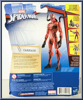 Carnage from Spider-Man (Animated) - Basic Series manufactured by Hasbro [Back]