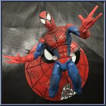 Spider-Man (Red Costume) from Spider-Man - Classics - Series 1 manufactured by Toy Biz [Loose]