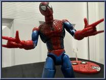 Spider-Man (Red Costume) from Spider-Man - Classics - Series 1 manufactured by Toy Biz [Loose]