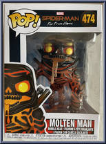Molten Man from Spider-Man - Spider-Man Far From Home Pop! manufactured by Funko [Front]