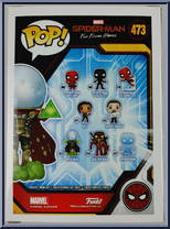 Mysterio (Glows in the Dark) from Spider-Man - Spider-Man Far From Home Pop! manufactured by Funko [Back]