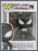 Spider-Man (Black Suit) from Spider-Man - Spider-Man Pop! manufactured by Funko [Front]