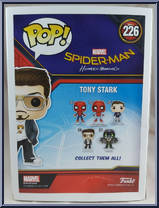 Tony Stark from Spider-Man - Spider-Man Homecoming Pop! manufactured by Funko [Back]