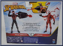Miles Morales vs Carnage from Spider-Man - 2-Packs manufactured by Hasbro [Back]