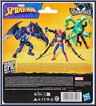 Venom (Deluxe) from Spider-Man - Epic World of Action manufactured by Hasbro [Back]
