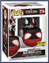 Miles Morales (Winter Suit) (Upside Down) from Spider-Man - Miles Morales - Pop! Vinyl Figures manufactured by Funko [Front]