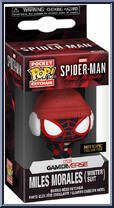 Miles Morales (Winter Suit) from Spider-Man - Miles Morales - Pop! Keychains manufactured by Funko [Front]