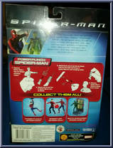 Spider-Man (Power Punch) from Spider-Man - Movie - Series 3 manufactured by Toy Biz [Back]