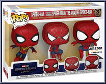 Spider-Man (3-Pack) from Spider-Man - No Way Home - Pop! Sets manufactured by Funko [Front]