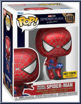 Spider-Man (Friendly Neighborhood) (Metallic) from Spider-Man - No Way Home - Pop! Vinyl Figures manufactured by Funko [Front]