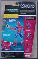 Spider-Man (Magnetic Shoot 'N Grab) from Spider-Man Origins - Series 1 manufactured by Hasbro [Back]