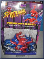 Bump & Go Webcycle from Spider-Man - Vehicles manufactured by Toy Biz [Front]