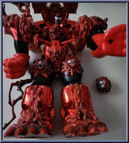 Carnage from Spider-Man - Mega Armor manufactured by Toy Biz [Loose]