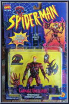 Carnage (Unleashed) from Spider-Man - Animated - Series 6 manufactured by Toy Biz [Front]