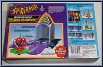 Kingpin's Crime Central  from Spider-Man - PVC Playsets manufactured by Toy Biz [Back]