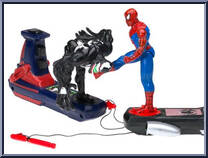 Heavy Hitters 4-pack from Spider-Man - Heavy Hitters manufactured by Toy Biz [Loose]