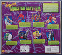 Monster Mayhem from Spider-Man - Exclusives - Multi-Packs manufactured by Toy Biz [Back]