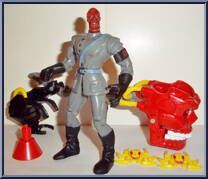 Red Skull from Spider-Man - Flip 'N Trap manufactured by Toy Biz [Loose]