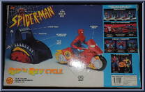 Rip 'n Rev Cycle from Spider-Man - Vehicles manufactured by Toy Biz [Back]